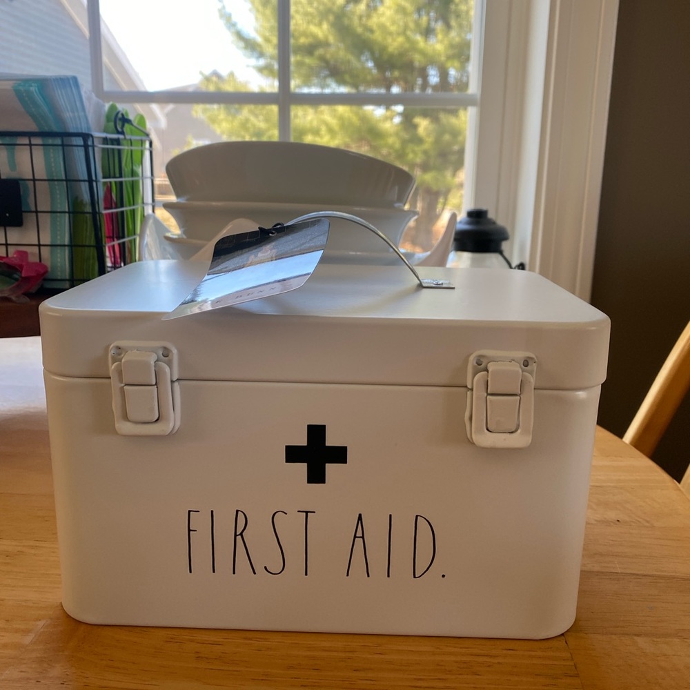 Rae Dunn First Aid Box